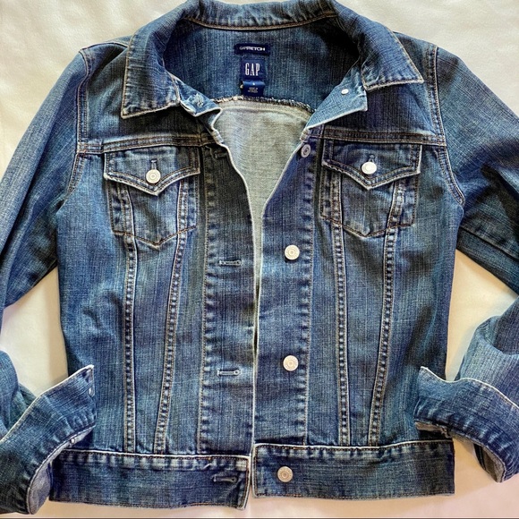 gap stretch denim jacket